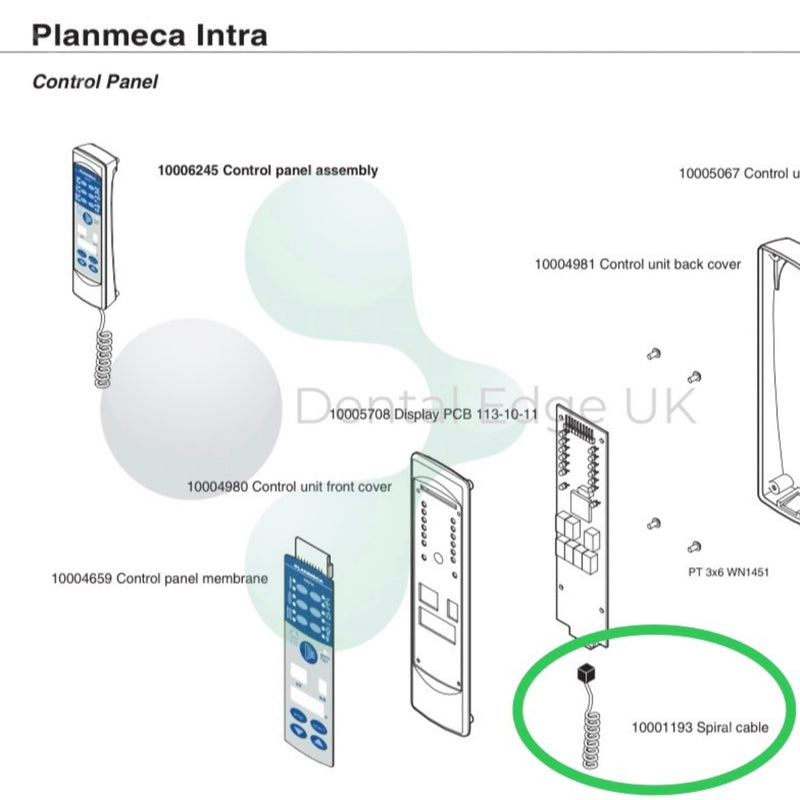 Planmeca Intra X-ray Spiral Timer Lead - 10001193
