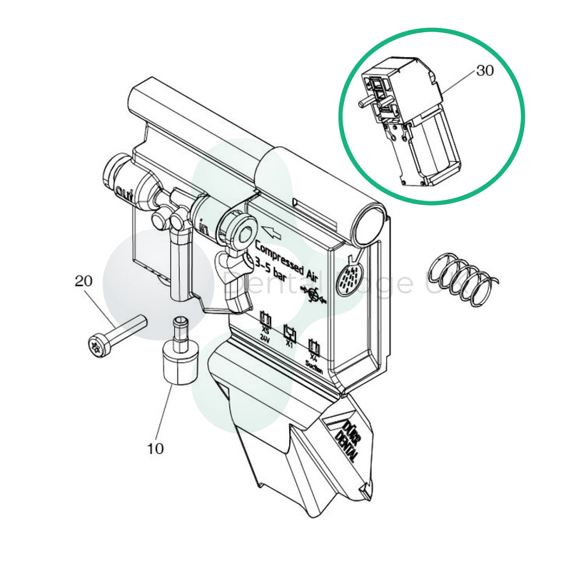 Dental Edge UK -  Durr Spittoon Valve 3 Solenoid Valve